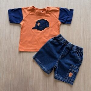 Toddler Vintage San Francisco Giants Outfit